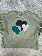 Peloton Child Sz. S Heart Design Sweatshirt. Soft, Cute, Grt. Quality