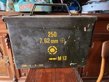 Scatola cassetta porta Munizioni Originale Esercito Ammobox 
