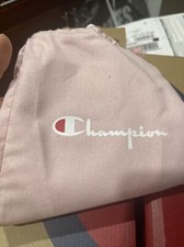 Champion Slippers The Sleepover Pink terry Logo NEW IN BOX us 5 eu 37.5