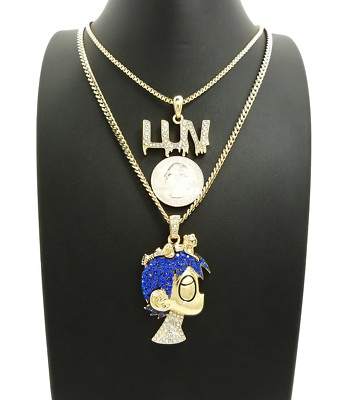 Jewelry World Chain Lil Uzi New Chain ICED LIL UZI VERT PAVE