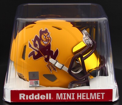 asu mini football helmet Sam Leavitt & Jordyn Tyson Signed Black Speed BAS Witnessed The perfect collectible or gift Hey Sun Devils!  What