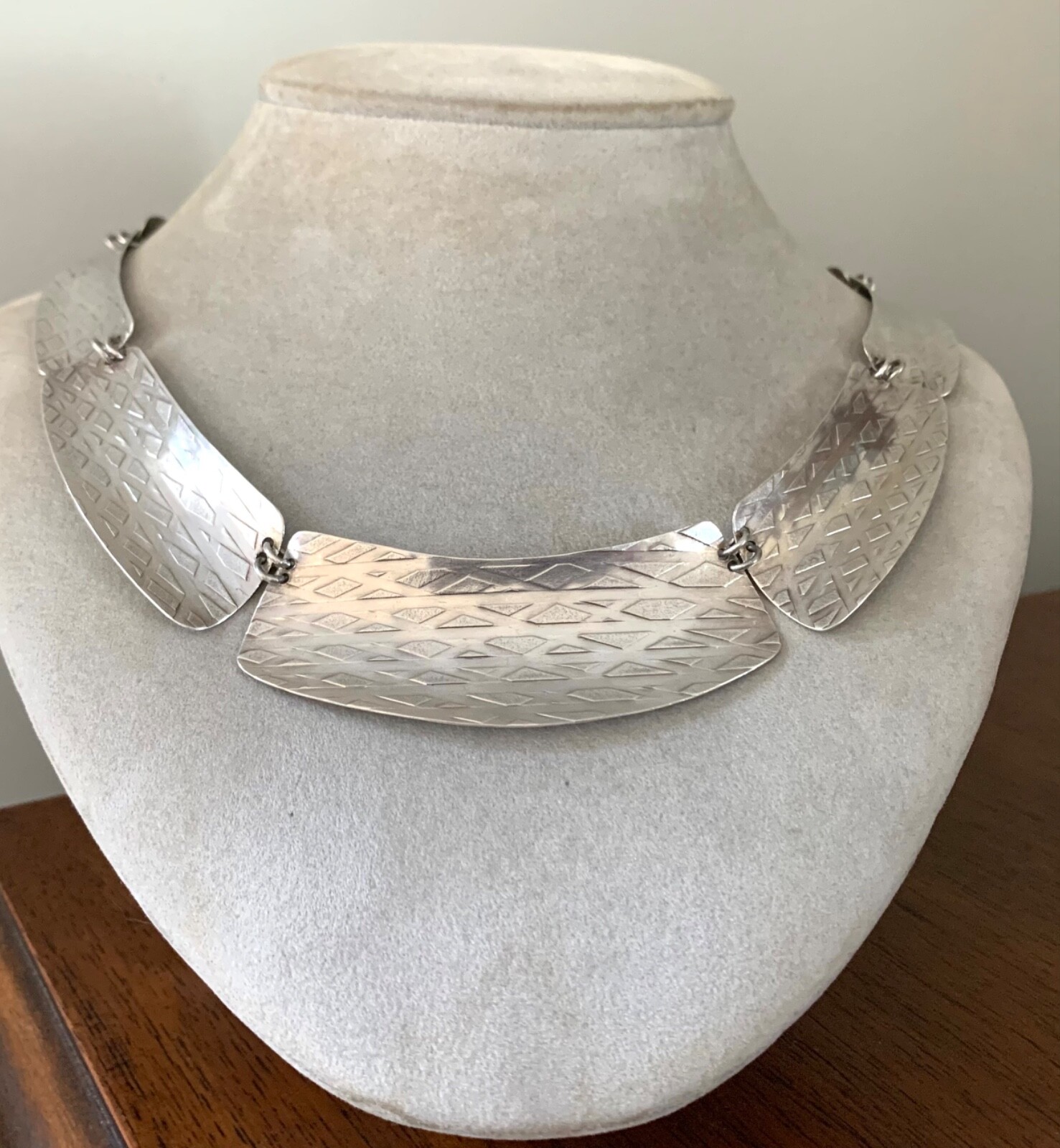 Vintage Judith Wright Artisan Textured Sterling S… - image 4