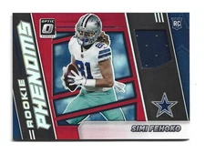 2021 Panini Donruss Optic Rookie Phenoms Horizontal Red Prizm RPH-42 Simi Fehoko
