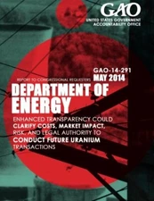 Department of Energy: Enhanced Transparency Could Clarify Costs, Market Impac-,