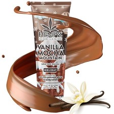 Vanilla Mocha Mountain Ultra Dark Bronzer Outdoor Tanning Bed Lotion Hempz 8.5oz