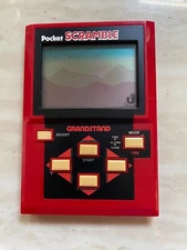 Vintage 1980s Grandstand Pocket SCRAMBLE Handheld Game - Working!
