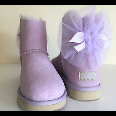 ugg mini bailey tulle bow