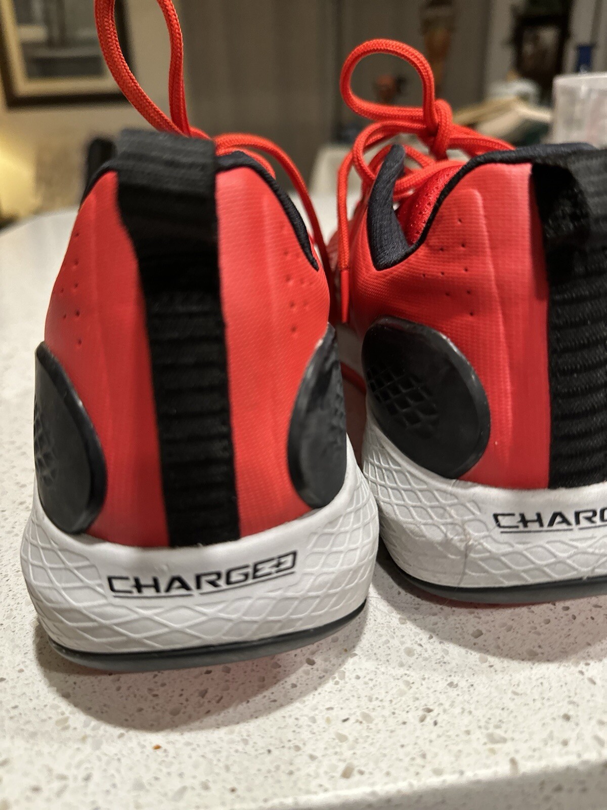 Size 12 - Under Armour Charged Commit TR 3 Red Ha… - image 7