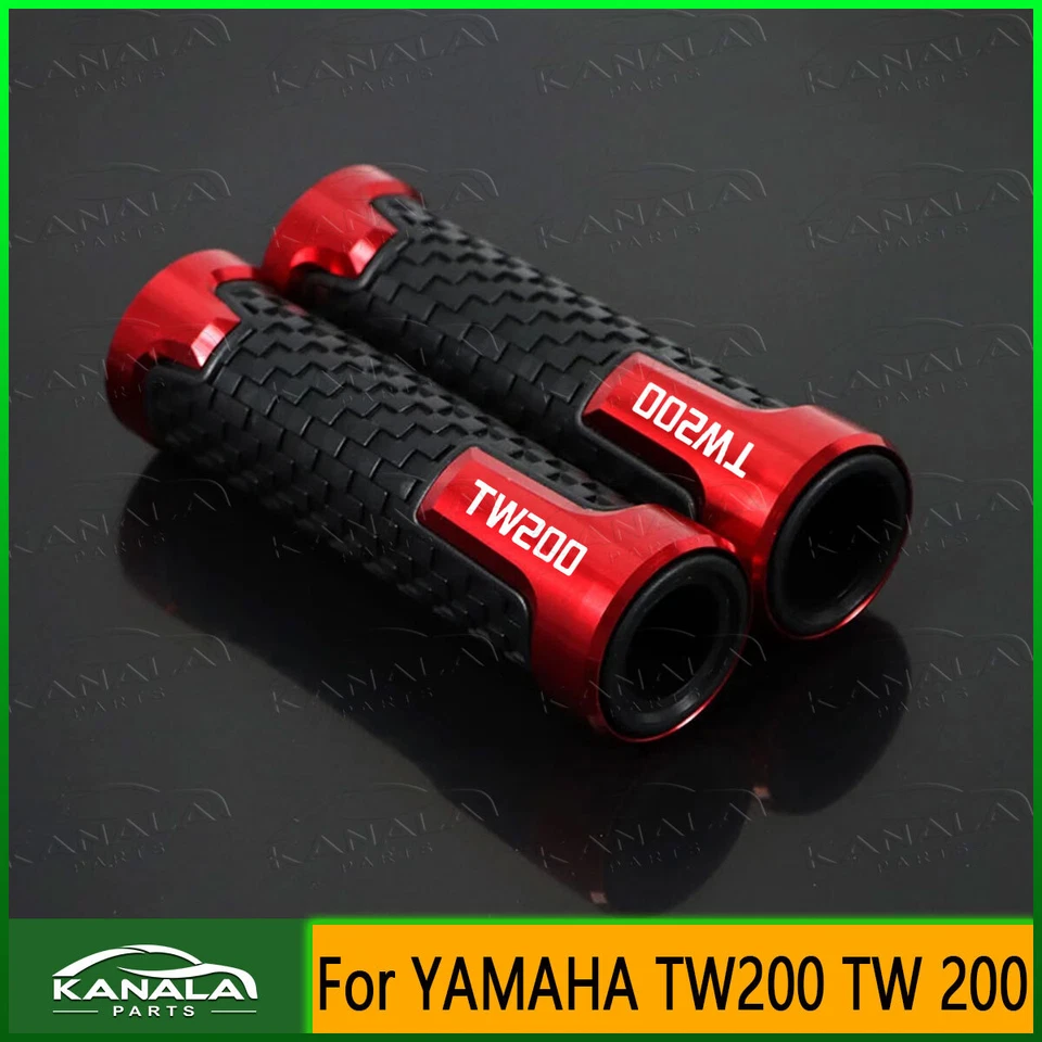 LOGO TW200 7/8'' 22MM Handlebar Handle Hand Grips For YAMAHA TW200 TW 200 - Image 3 of 4
