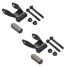 Pair Rear Leaf Spring Shackle Bracket Repair Kit for Ford F150 Mazda Truck B2300