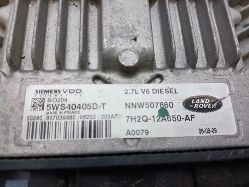 7H2Q12A650AF Centralita Motor Uce para LAND ROVER RANGE ROVER SPORT 2006 7360585 - Imagen 5 de 10