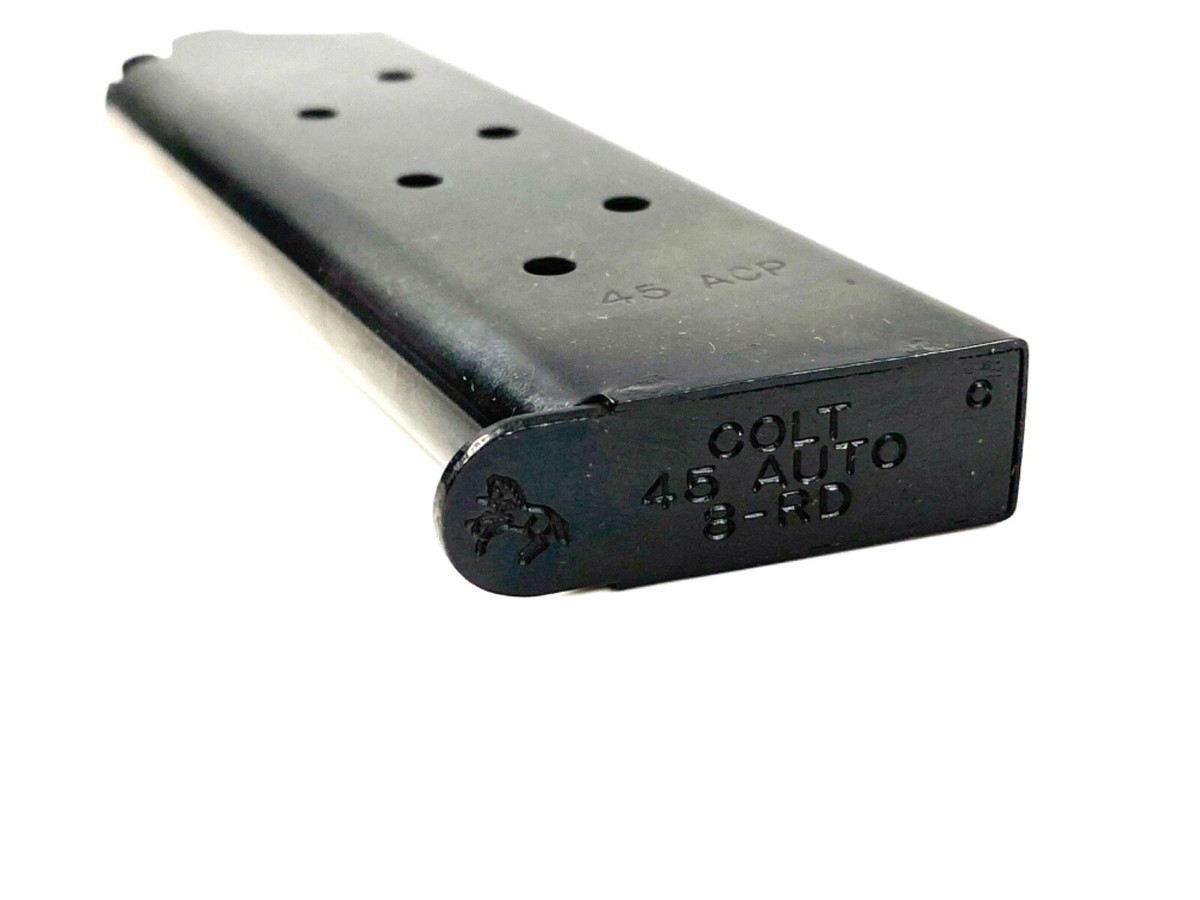 Colt 45 ACP 8 rd Blued Steel Magazine for 1911 Gov't & Commander