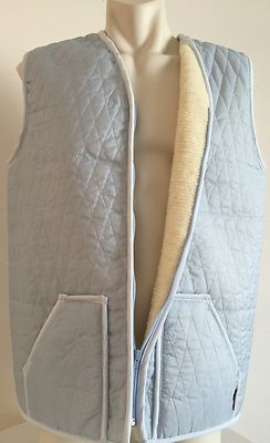 Wollweste, Winterweste, Steppweste für Damen und Herren, Unisex, made in Germany