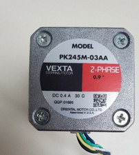Oriental Motor VEXTA 2-PHASE 0.9 /STEP. STEPPING MOTOR Model PK245M-03AA