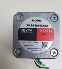  Oriental Motor VEXTA 2-PHASE 0.9°/STEP. STEPPING MOTOR Model PK245M-03AA 