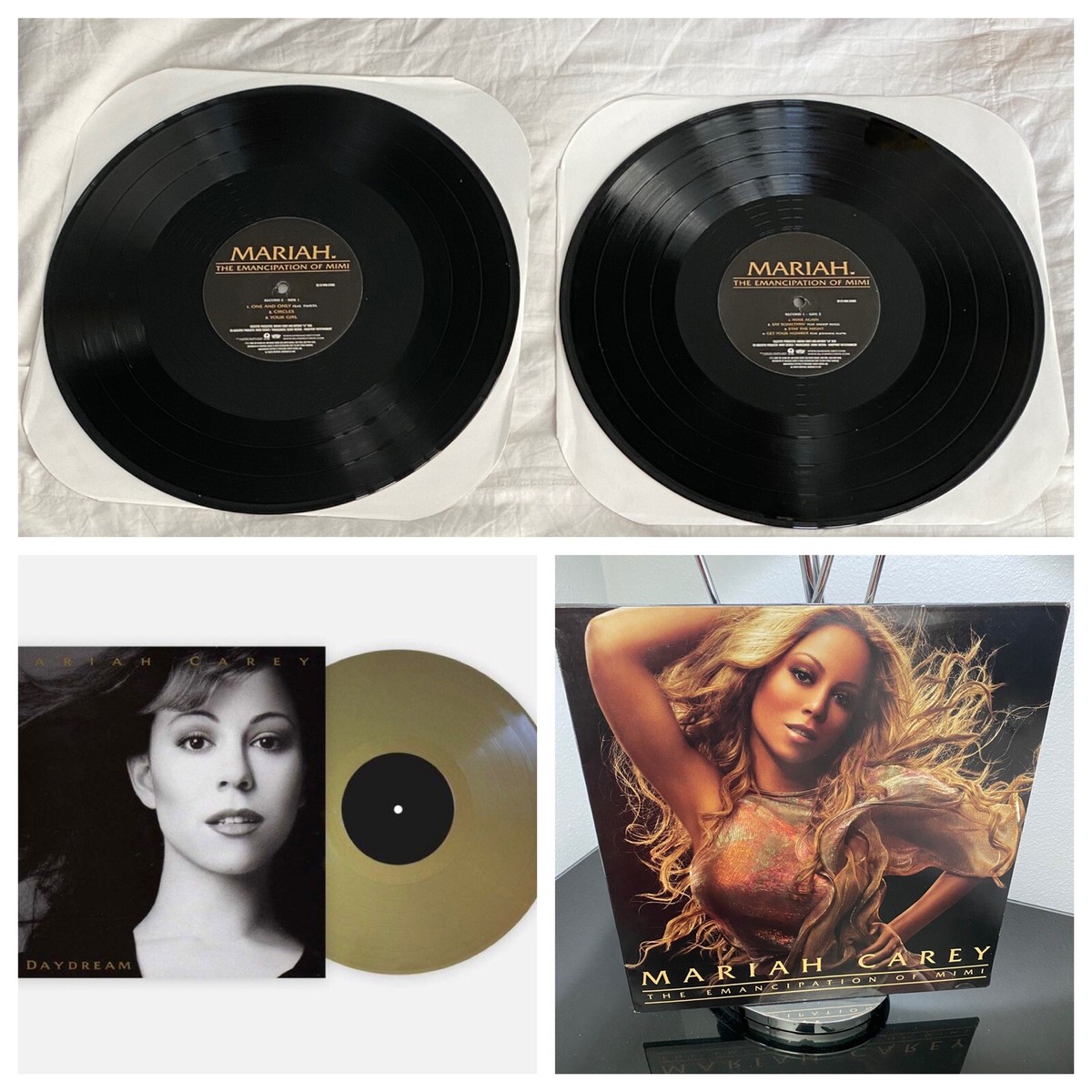 Mariah Carey - The Emancipation Of Mimi Used And DAYDREAM Vinyl