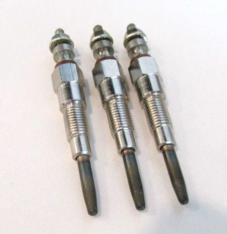 3 Glow Plugs 1G679-65512 For Kubota BX23, BX25, BX1870-1, BX1880
