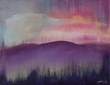 Contemporary Modern Art  | Original Landscape Collectible Painting by Jon Harris