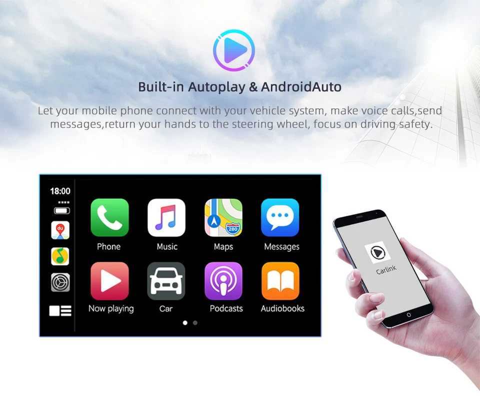 4GB+64GB Autoradio Android 14 Carplay GPS Navi Per Audi TT MK2 8J 2006-2012 DAB+ - Immagine 3 di 4