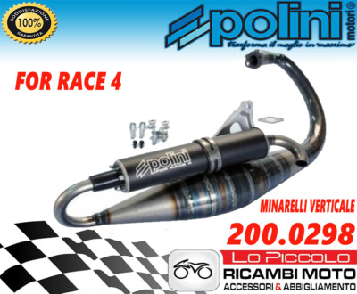 MARMITTA ESPANSIONE POLINI FOR RACE 4 YAMAHA BW'S NEXT GENERATION ZUMA SLIDER