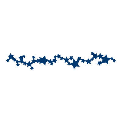 NEU Tattered Lace Essentials 'STARS GARLAND' Stanze - ETL307 - KOSTENLOSER UK-VERSAND & VERPACKUNG