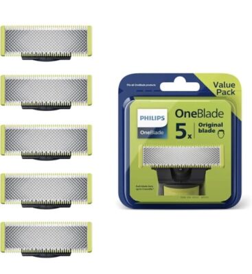 5x Original Philips OneBlade Ersatzklingen OneBlade und Pro Modelle QP250/50^