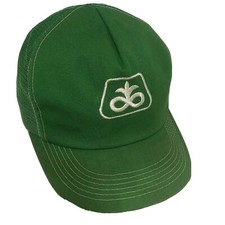 Vintage K Products PIONEER Seeds Mesh Snapback Hat Cap Made In USA
