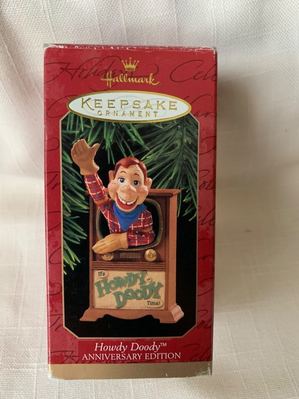 1997 Hallmark Keepsake Howdy Doody Anniversary Ornament/NEED SURGERY$$