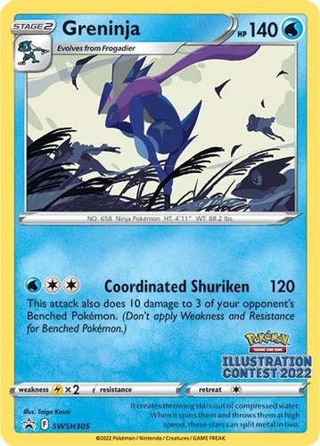 Greninja SWSH305 SWSH: Sword & Shield Promo Cards