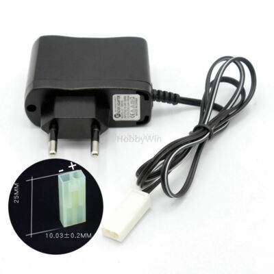 7.2V 250mA EU Charger EL-2P Female Plug Positive to Round for NiMH NiCD Battery