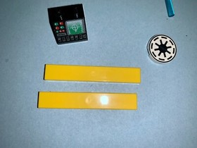 LEGO 7669 Star Wars: Anakin's Jedi Starfighter -Near complete w/Minifigs **READ*