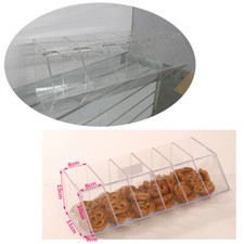 Pick N Mix Sweet Acrylic Dispenser Display Stacking Bin Holder