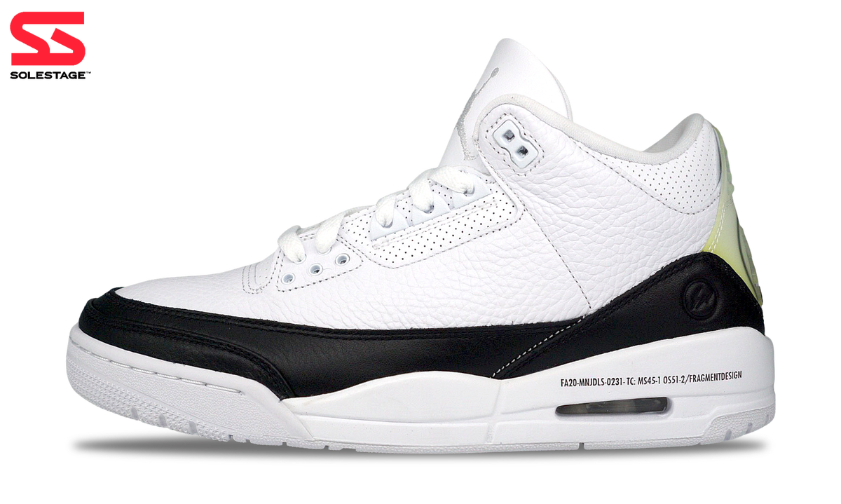 Nike Jordan 3 Retro SP x Fragment Design White (DA3595-100 Nike Jordan 3 Retro SP x Fragment Design White (DA3595-100