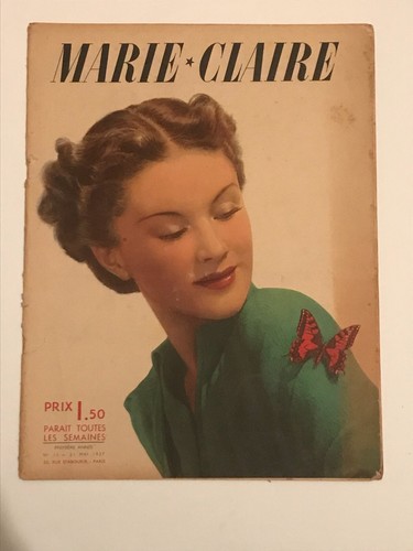 FRENCH FASHION MAGAZINE Marie Claire N°447 Stéphanie De Monaco Inside Pages EUR 16,50 - FR