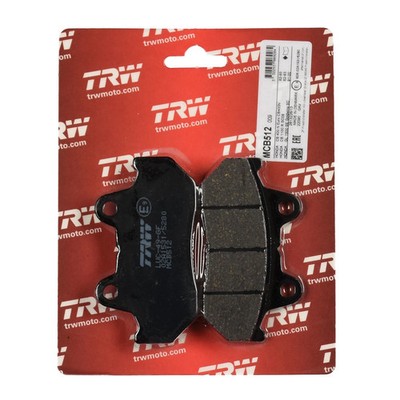 TRW Bremsbelag organisch (für: Honda CX 650 T Turbo RC16 83-85 hinten )