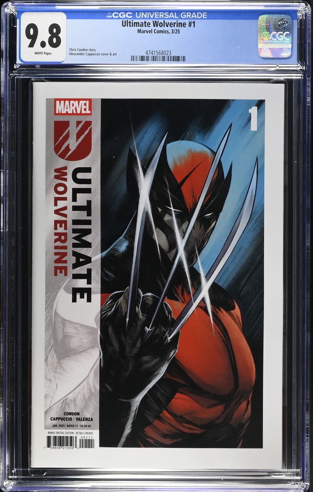 Ultimate Wolverine 1 CGC 9.8