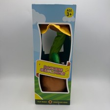 Dancing Sunflower Plush Toy Sings Dances Talks Mimics Voice LED Light Age 3