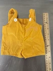Vintage 1980’s Cabbage Patch Kids, Yellow Romper, Overalls