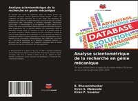 B. Bhavanishankar (U. A.) | Analyse ScientoméTrique De La Recherche En GéNie...