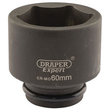 Image of Draper Expert HI-TORQ 6 Point Impact Socket 3/4" Square Drive 60mm Hand Tool