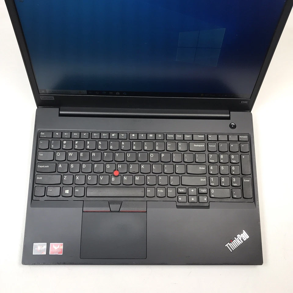 Lenovo ThinkPad E595 AMD Ryzen 5 3500U 6GB RAM 256 GB SSD Win 10 Pro - Image 2 of 4