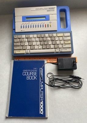 Vtg VTECH PreComputer 1000 Programmable Educational Quizzes Games 1992 Tested