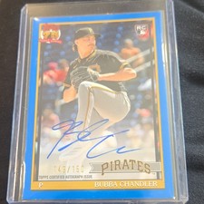 Topps 2026 1991 Autographs Bubba Chandler Blue Rookie Auto #91A-BC /150 Pirates