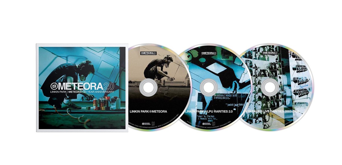 LINKIN PARK METEORA 20TH ANNIVERSARY EDITION From Japan 3 CD Music