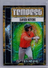 Xavier Neyens 2025 Leaf Optichrome Baseball 1/1 Pre Production Proof