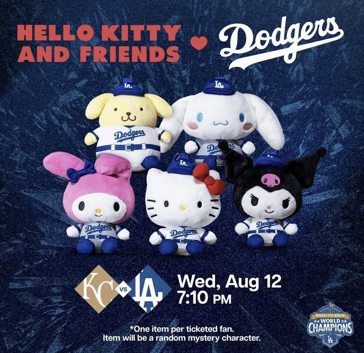 hello kitty dodgers | eBay