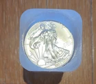 US Mint American Eagle 1 Oz. Silver Dollar - Roll Tube of 20 coins - BU - 2015