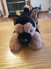 FAO Schwarz Adopt A Pet 15" Plush German Shepherd Stuffed Animal Realistic 2020