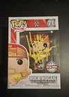 Hulk Hogan Signed WWE Funko Pop Figure Wrestlemania3 Special Edition COA PhProof
