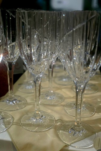 set of 18 Mikasa, Park Lane  stemware - Picture 23 of 24